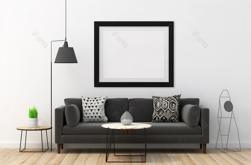 极简格调大气客厅室内3d渲染沙发灰色台灯背景木地板木质粉色墙模板设计纹理,高清,摄影图,摄影图片,图片大全,摄影图免费下载